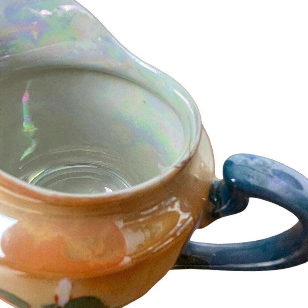 Vintage Trico House Hand-Painted Lusterware Creamer Nagoya Japan *read desc* - Picture 10 of 11